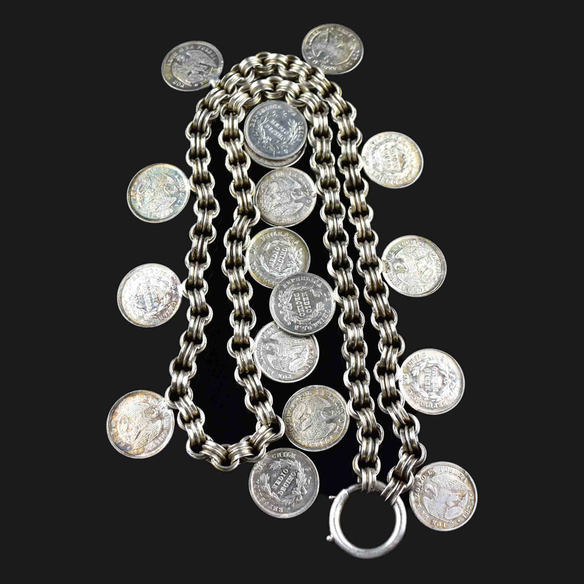 silver 太デザインチェーン　55cm×3mm ヴィンテージ　ビンテージ 474D77CE-0F31-45BC-AE64-