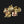 Load image into Gallery viewer, 10K Black Hills Gold Multi Colored Quartz Ruby Leaf Brooch - Boylerpf

