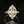Load image into Gallery viewer, Vintage Two Tone Gold Diamond Shield Ring - Boylerpf
