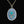Load image into Gallery viewer, Antique Gold Set Turquoise Forget Me Not Chalcedony Necklace - Boylerpf
