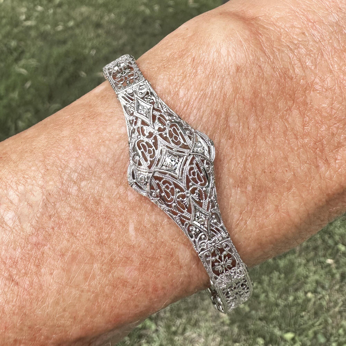 Filigree shops bracelet