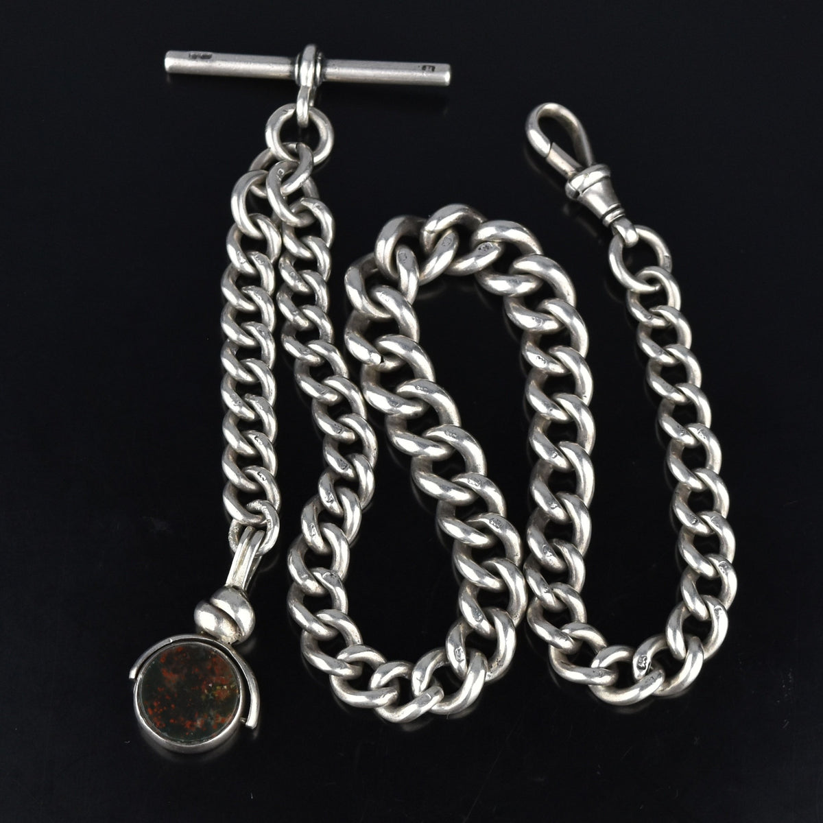 Findingking Sterling Silver Pocket Watch Swivel Fob Chain Parts