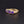 Load image into Gallery viewer, Amethyst Three Row Gold Half Hoop Eternity Ring - Boylerpf
