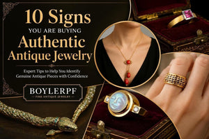 10 Signs You're Buying Authentic Antique Jewelry