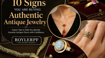 10 Signs You're Buying Authentic Antique Jewelry