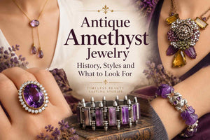 Antique Amethyst Jewelry: History, Styles and What to Look For