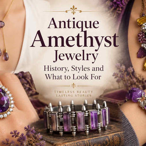 Antique Amethyst Jewelry: History, Styles and What to Look For