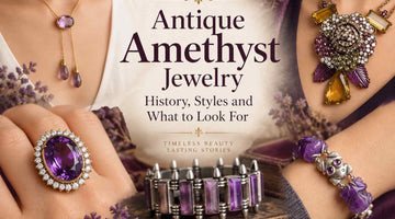 Antique Amethyst Jewelry: History, Styles and What to Look For