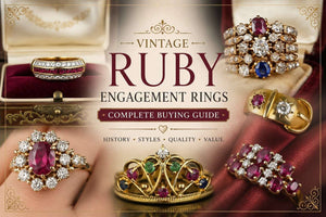 Vintage Ruby Engagement Rings: Complete Buying Guide