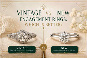 Vintage vs New Engagement Rings: Which is Better?