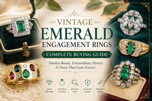 Vintage Emerald Engagement Rings: A Complete Buying Guide