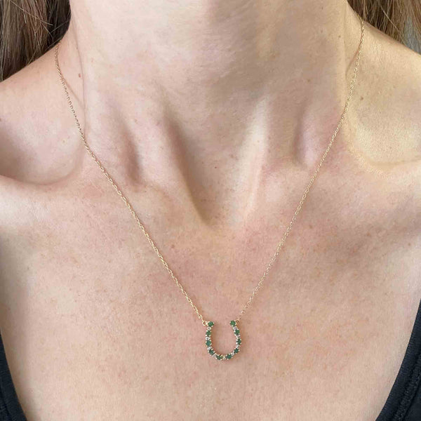 Horseshoe Necklace - Sarah Hickey Jewellery