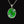 Load image into Gallery viewer, Vintage Green Enamel Emerald Floral Sterling Silver Necklace
