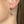 Load image into Gallery viewer, Vintage Gold Green Amethyst Button Dangle Earrings - Boylerpf
