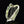 Load image into Gallery viewer, Antique Victorian Irish Connemara Marble Lyre Harp Brooch
