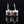 Load image into Gallery viewer, Vintage Sterling Silver Garnet Square Drop Earrings - Boylerpf
