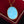 Load image into Gallery viewer, Vintage 14K Gold Blue Howlite Cameo Brooch Pendant

