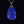 Load image into Gallery viewer, Vintage 14K Gold Carved Lapis Lazuli Flower Pendant Necklace - Boylerpf
