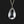 Load image into Gallery viewer, Vintage Silver Faceted Rock Crystal Teardrop Pendant Necklace - Boylerpf
