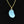 Load image into Gallery viewer, Vintage Blue Chalcedony Lucky Bean Charm in 9K Gold - Boylerpf

