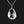 Load image into Gallery viewer, Vintage Silver Large Rock Crystal Pendant Necklace - Boylerpf
