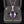 Load image into Gallery viewer, Vintage Amethyst 9K White Gold Pendant - Boylerpf
