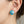 Load image into Gallery viewer, Sterling Silver Blue Forget-Me-Not Flower Stud Earrings
