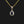 Load image into Gallery viewer, Vintage 14K Gold Sapphire Diamond Halo Pendant Necklace - Boylerpf
