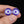 Load image into Gallery viewer, Antique English Sterling Silver Purple Enamel Stud Earrings
