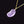 Load image into Gallery viewer, Vintage Gold Amethyst Lucky Bean Charm Pendant Necklace - Boylerpf
