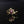 Load image into Gallery viewer, Vintage 10K Gold Diamond Ruby Flower Cluster Ring - Boylerpf
