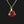Load image into Gallery viewer, Vintage 14K Gold Red Jade Witches Heart Necklace - Boylerpf

