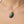 Load image into Gallery viewer, Vintage 9K Gold Moss Agate Lucky Bean Necklace
