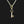 Load image into Gallery viewer, A Monogram Skeleton Key Necklace in 14K Gold - Boylerpf
