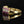 Load image into Gallery viewer, Vintage Diamond Ruby Arched Stacking Ring in 10K Gold - Boylerpf
