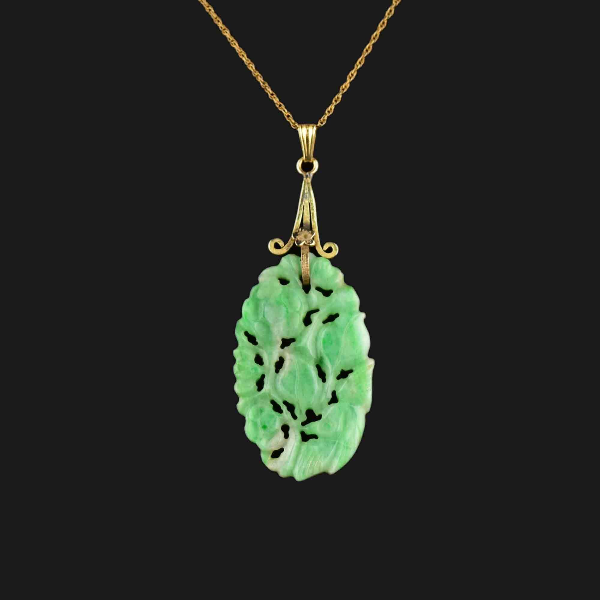 Carved jade pendants sales