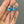 Load image into Gallery viewer, Vintage Blue Guilloche Enamel Silver Palm Chandelier Earrings - Boylerpf
