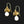 Load image into Gallery viewer, Vintage Gold Citrine Baroque Pearl Flower Earrings - Boylerpf
