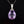 Load image into Gallery viewer, Vintage Amethyst 9K White Gold Pendant - Boylerpf
