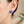 Load image into Gallery viewer, Vintage Sterling Silver Cobalt Blue Enamel Stud Earrings
