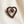 Load image into Gallery viewer, Antique Victorian Garnet Witches Heart Brooch Pin
