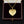 Load image into Gallery viewer, 14K Gold Diamond Cut Satin Heart Pendant Necklace
