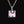 Load image into Gallery viewer, Sterling Silver Arts &amp; Crafts Enamel Lotus Flower Necklace
