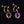 Load image into Gallery viewer, Vintage Amethyst Drop Earrings 14K Gold - Boylerpf
