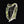 Load image into Gallery viewer, Antique Victorian Irish Connemara Marble Lyre Harp Brooch
