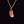 Load image into Gallery viewer, Vintage Gold Marbled Agate Lucky Bean Charm Pendant Necklace
