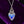 Load image into Gallery viewer, Antique Art Nouveau Silver Blue Enamel Heart Pendant Necklace - Boylerpf
