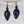 Load image into Gallery viewer, Antique Carved Whitby Jet Victorian Mourning Earrings
