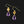 Load image into Gallery viewer, Vintage Amethyst Citrine Gold Teardrop Earrings - Boylerpf
