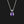Load image into Gallery viewer, Vintage 10K White Gold Checkerboard Amethyst Pendant Necklace - Boylerpf

